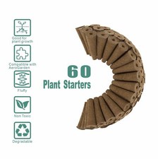 Grow Sponges 60 Pack Hydroponics Sponge Compatible With Aerogarden Idoo 19.57 per gallon
