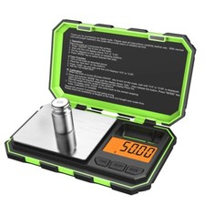 Green Digital Pocket Scale 200g x 0.01g Jewelry Gold Gram Herb Karat Weight USA