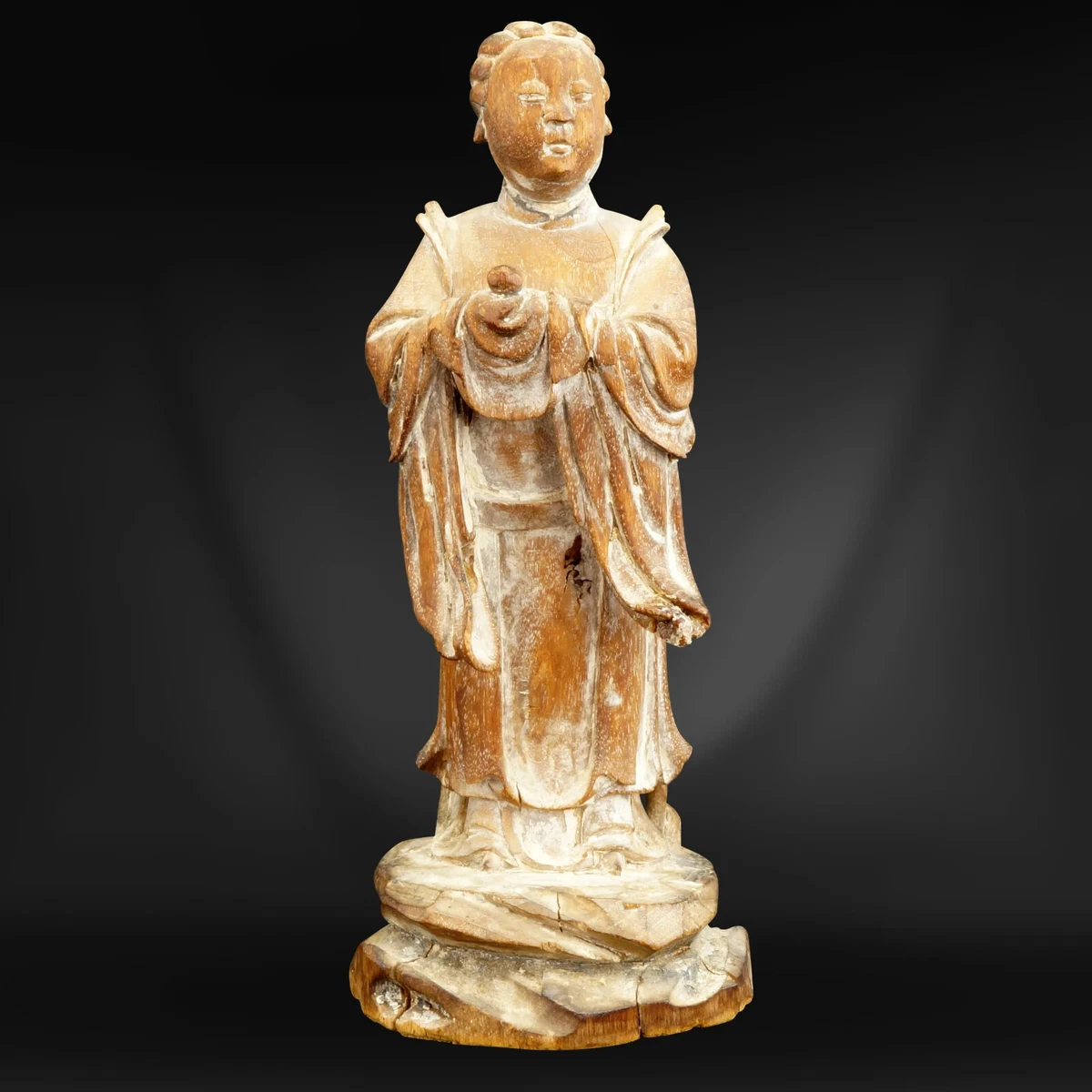 中国风木制明(1368-1644) 中国朝代雕像、雕像| eBay