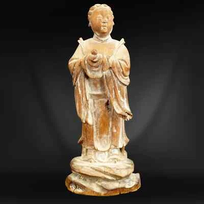 中国风木制明(1368-1644) 中国朝代雕像、雕像| eBay