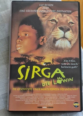 Sirga Die Löwin/Die Geschichte einer wunderbaren Freundschaft/VHS/Afrika Film - Bild 1 von 3