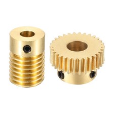 Worm Gear Set 0.5 Module 1:30 Reduction Rate(Gear-6mm Bore, Rod 5mm Bore)