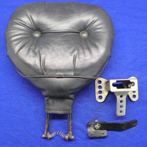 Harley Rider Pad Genuine Harley Davidson Touring Pillow Rider Backrest Pad & Mount 1988 ...