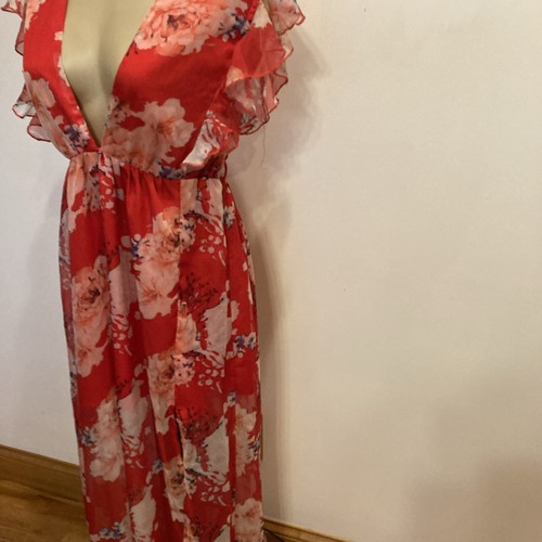 Blush Boutique size 4 multi color floral long dress - Picture 13 of 24