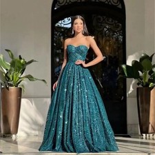 Customized Prom Dresse Shining Party Spaghetti Evening Dress Sexy Exquisite Slim