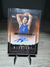 2023-24 Topps Midnight - Stroke of Midnight Autographs Dereck Lively /75