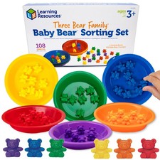 Learning Resources Baby Bear Sorting Set