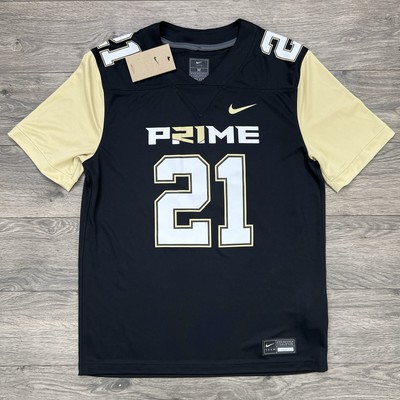 Nike Prime Sadeur Sanders Jersey Size Medium Mens Black Prime 2.0 #21 Football