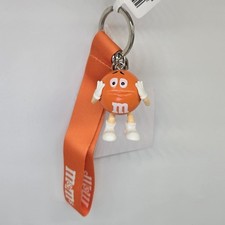 M&M S Character Keychain (Orange) Brand New