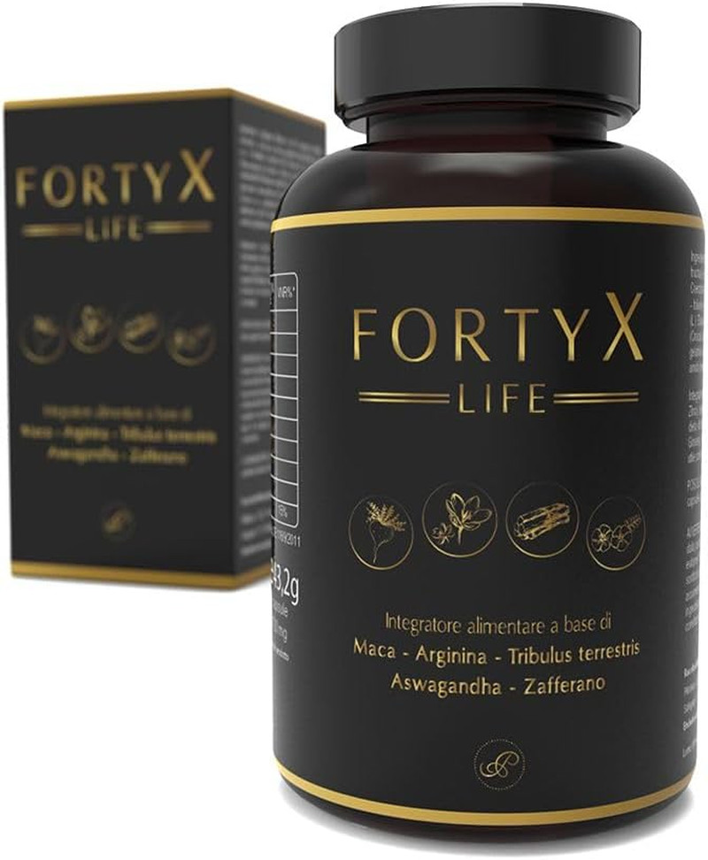 Fortyx 60 Cps Integratore Sessuale Uomo | Booster Testosterone Naturale