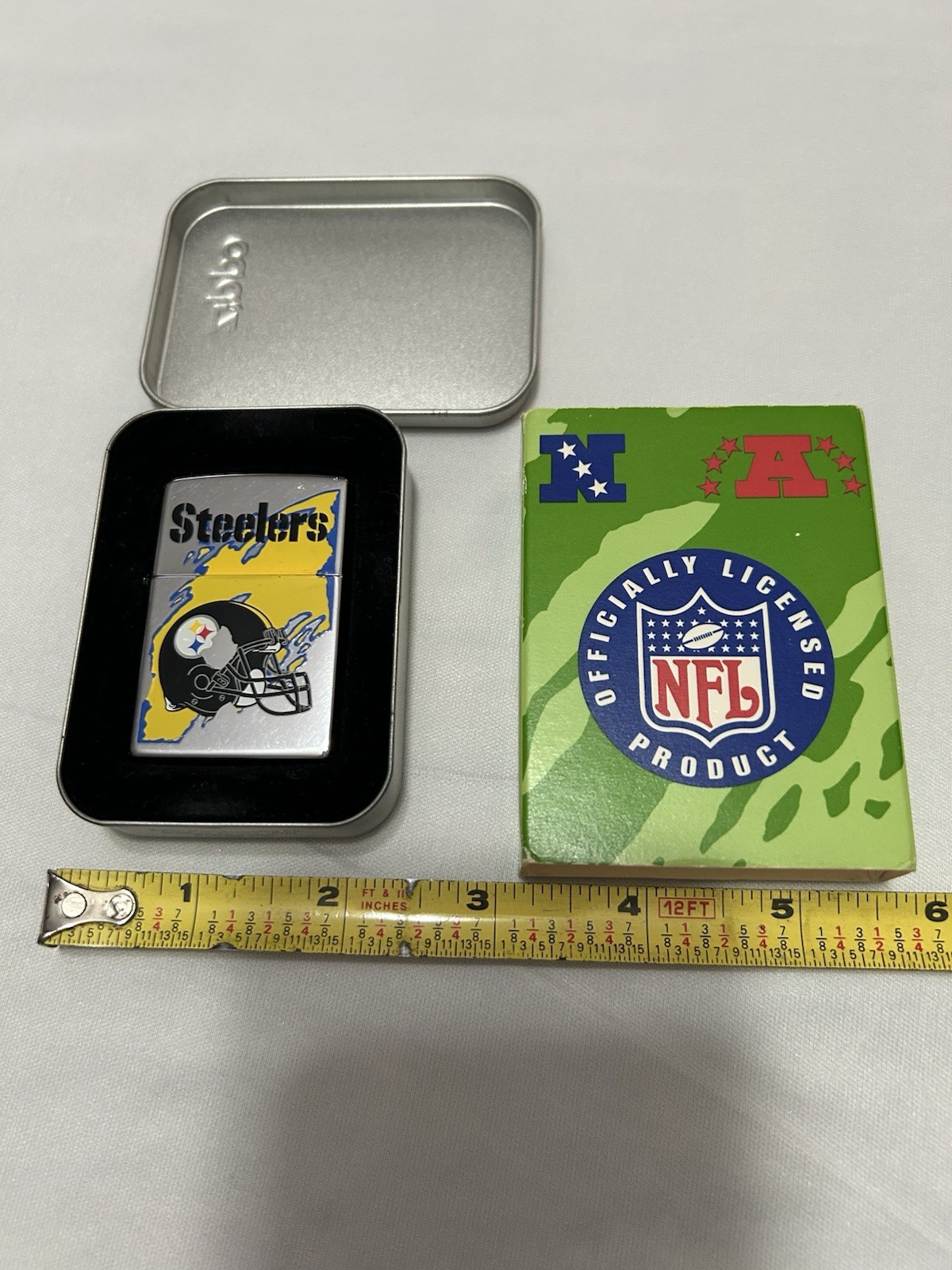 With Tin Case And Box Collectible