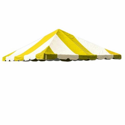 Replacement West Coast Frame Tent Top 20x20 Yellow PVC Canopy Event Party Gazebo