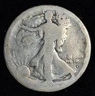 1916 S Walking Liberty Half Dollar. Low Mintage. First Year Walker AG