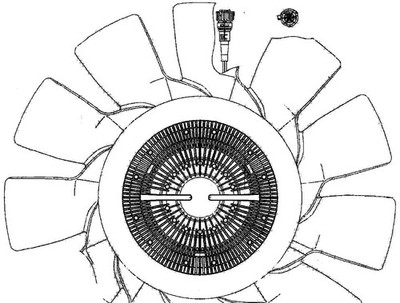 Mahle Premium Line HGV Radiator/condenser fan  OEM Quality [CFF495000P] US