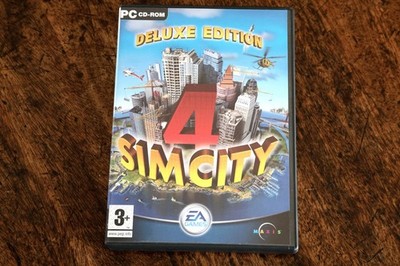 Retro/2003 PC CD-ROM Windows City Sim Spiel. SimCity 4 Deluxe Edition (Maxis)