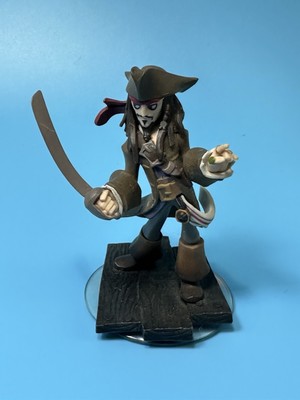 Captain Jack Sparrow Disney Infinity 1.0 Pirates of the Caribbean Game Figure 