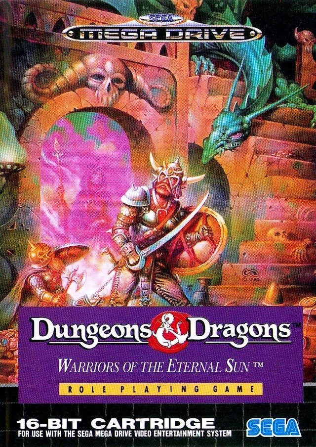 Dungeons & Dragons: Warriors of the Eternal Sun - MegaDrive