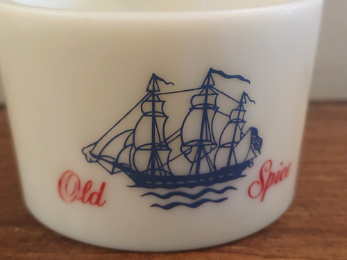 Vintage Old Spice Ship Friendship Shaving Mug Shulton - Picture 2 of 7