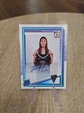 2025 Panini Donruss WNBA #90 Kaitlyn Chen  Rated Rookie Auto RC Valkeries 