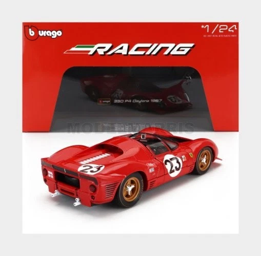 BURAGO 18-26310 FERRARI - 330 P3 4.0L V12 SPIDER TEAM FERRARI SPA SEFAC N 23 WIN - Immagine 2 di 2