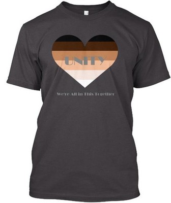 Unity Together T-Shirt Made in the USA Size S to 5XL