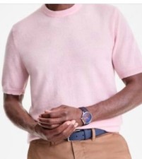 Clubroom Luxe+Loro Piana LooK Baby Pink 100%Cashmere  Knit T  -LG#Sold Out💥 