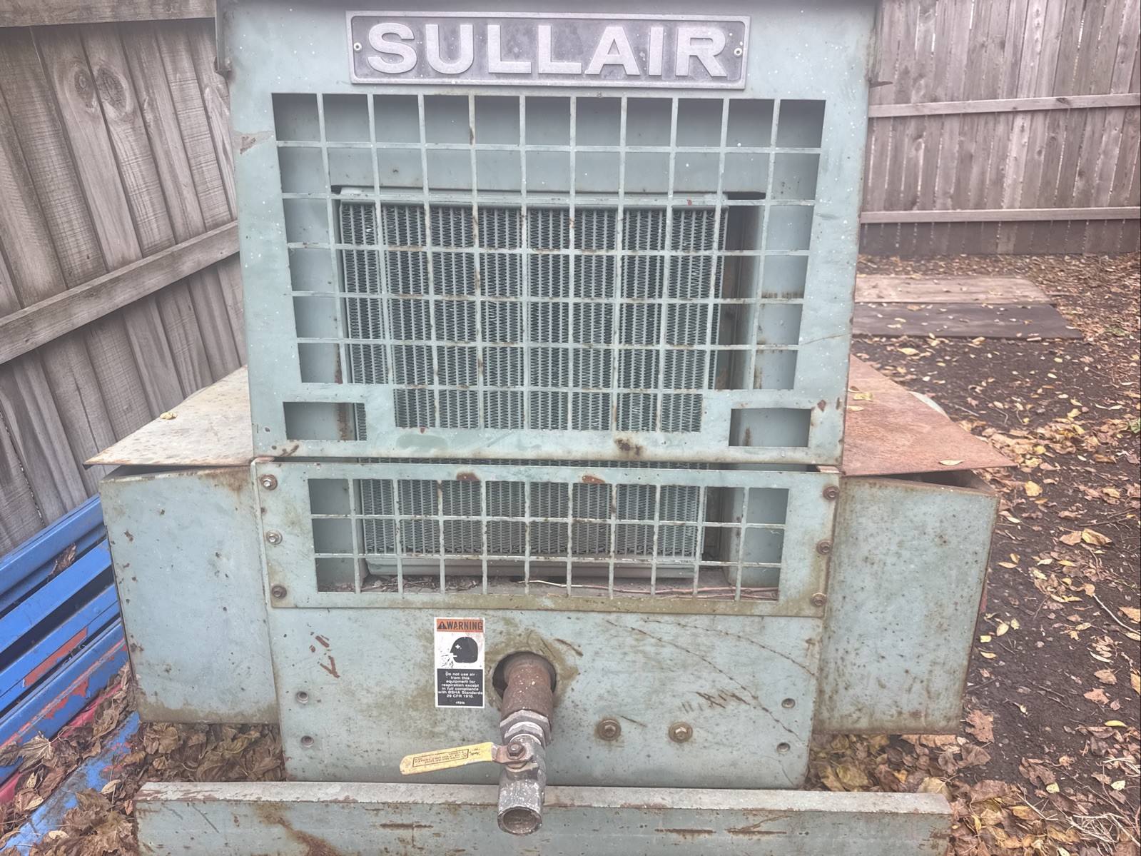 Sullair Tow Behind Air Compressor 220V