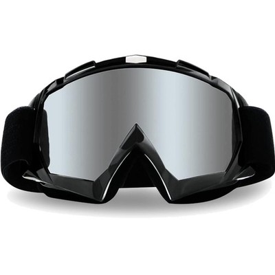 Retro Off Road Racing Crossbrille, Verstellbar, , Anti Fog, UV-Schutz