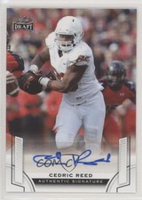 2015 Leaf Draft Auto Cedric Reed #BA-CR1 Auto ok8