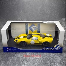 Solido 1/18 FORD GT40 MK.1 1968 Metal Diecast Model Car Toys Display Gift Yellow