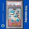 1996 POKEMON JAPANESE BANDAI CARDDASS BLASTOISE PRISM HOLO PSA 9