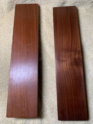 Original WOOD SIDE PANELS For The Source Moog Synthesizer OEM