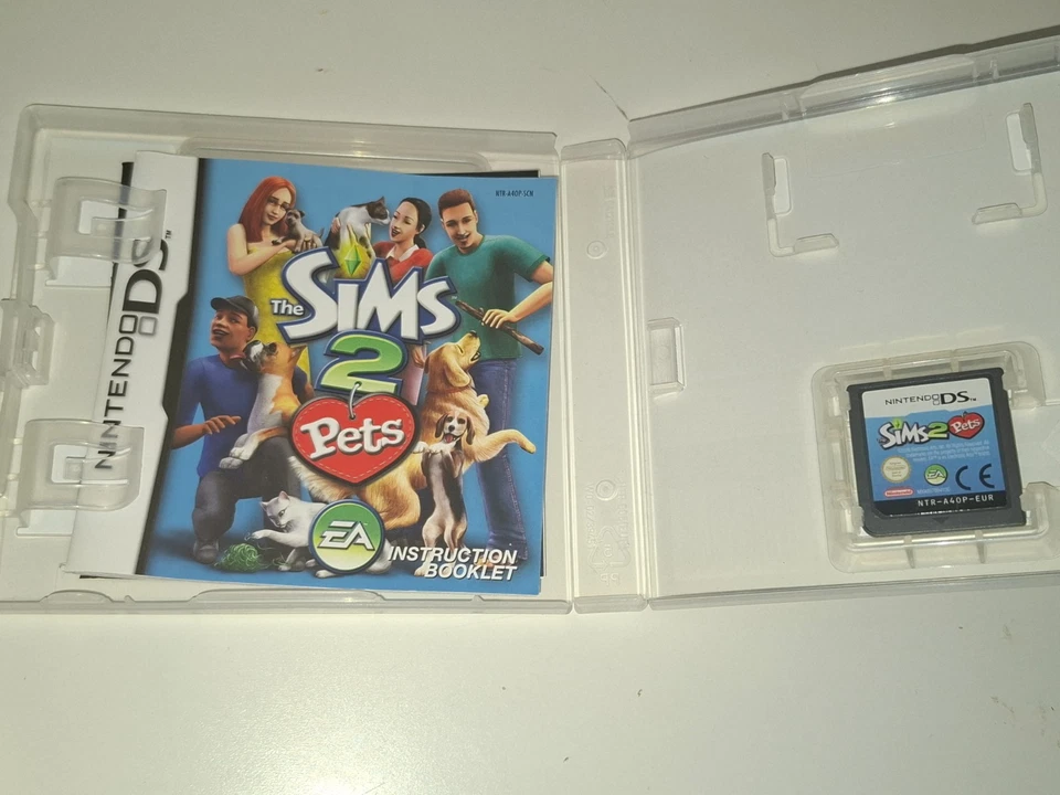 THE SIMS 2: PETS - Nintendo DS Game (2006) boxed with manual - great condition - Image 3 of 3