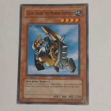 Yu-Gi-Oh! Gear Golem the Moving Fortress SD10-EN010 Effect 1st Ed ATK/800 DEF/2…
