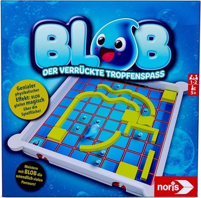 Noris 606064711  Blob - Der verrückte Tropfenspaß (Spiel ab 5 Jahre) 1-2 Spieler