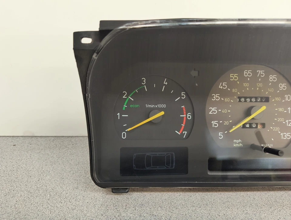 1986 - 1998 Saab 9000 Turbo Yazaki 速度计仪表组 89K 9525627 — 第 4/4 张图片