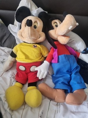 VINTAGE WORLDS OF WONDERS MICKEY MOUSE GOOFY UNGETESTET