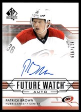 2014-15 SP Authentic Future Watch Auto Rookie Patrick Brown Rookie Auto 817/999