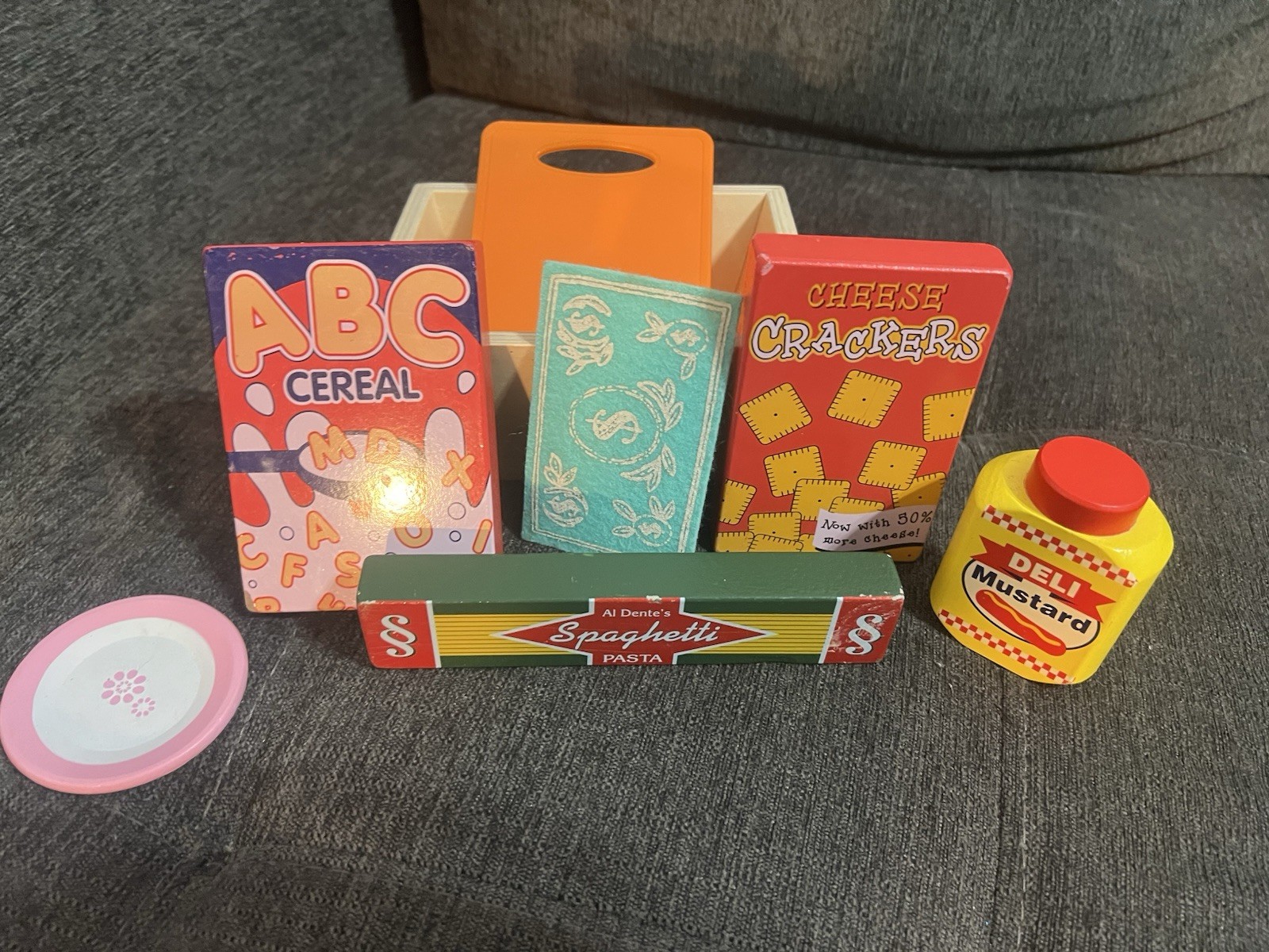 Melissa & Doug Wood Play Food Kitchen With Extras