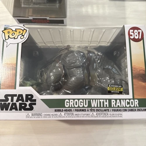 Funko Pop! Vinyl Jumbo 10": Star Wars - Grogu with Rancor - Entertainment Earth!
