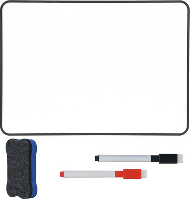 1Pcs 30X21cm Mini Whiteboard, Weiße Tafel Trocken Abwischbares, Doppelseitige A4