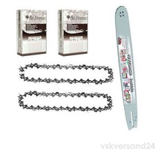 Schwert 30cm 3/8x1,3 passend für Poulan Motorsäge 295 305 306SA 335  + 2 Ketten