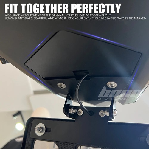For BMW S1000RR S1000R M1000RR 19-23 License Plate Holder Motorcycle Tail Tidy - Picture 5 of 13