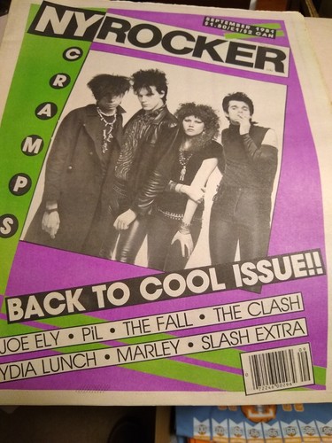 NY Rocker magazine September 1981 Cramps | eBay