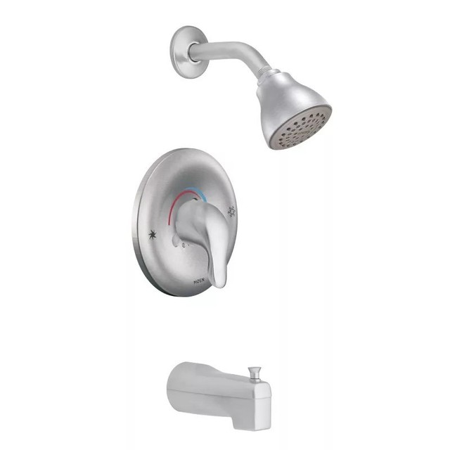 Moen TL183EP Chateau Chrome Positemp One Handle Tub Shower Trim Kit