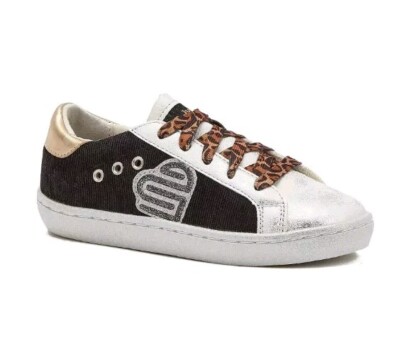 Justice Girls Low Top Lace Up Casual Fashion Sneaker Shoes Size 3