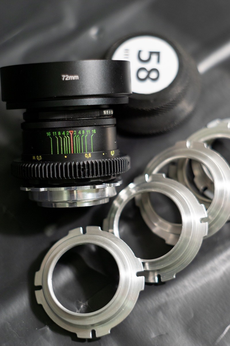 HELIOS 44-2 58mm F2 ARRI PL Cine mod lens Full Frame PL MOUNT