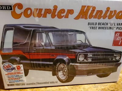 1:25 FORD COURIER MINIVAN CAMPER PICK-UP CUSTOMIZING KIT., AMT PLASTIC KIT