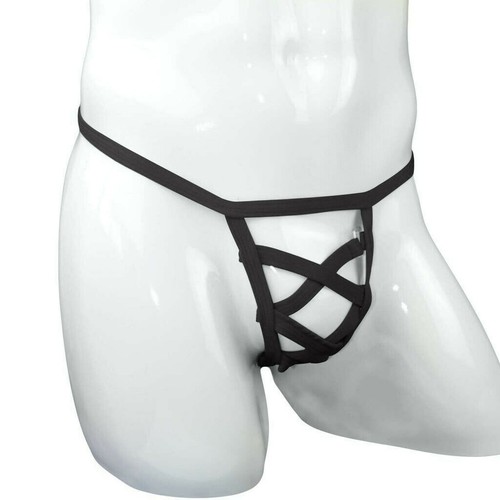 MCT Herren Eis Seide Mini Micro Bikini G String Frontoffen in BRAUN in S-2XL - Bild 20 von 83