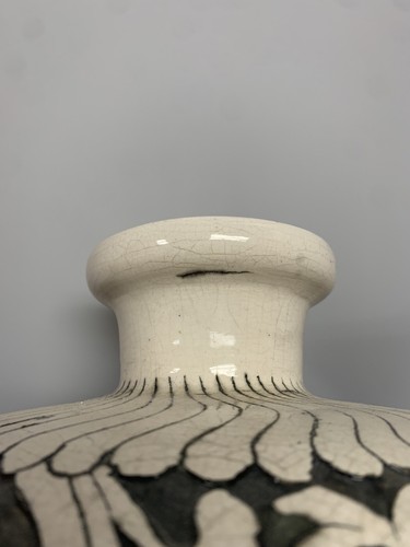 Asiatische Chinesische Song Dynastie Porzellan geschnitzt Blumen Design Topf - Bild 9 von 22